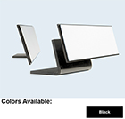 1"X 2-1/4" Black Plastic Angle